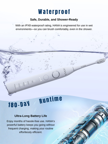 HANA ErgoPro+(Bye-Bye Plaque Series) Electric Toothbrush