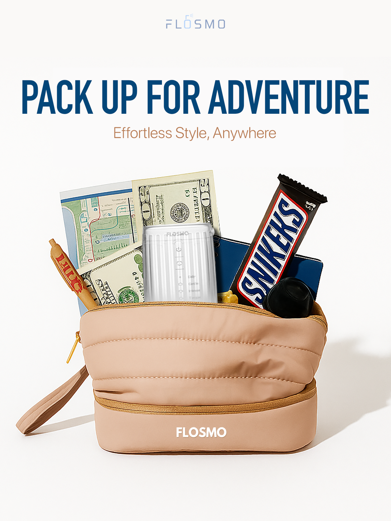 FLOSMO Limited Edition Travel Pouch